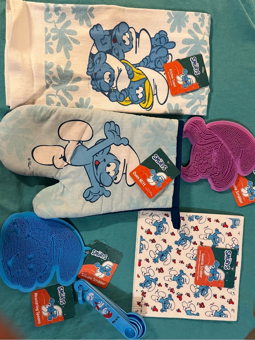 Smurfs unique curated novelty collection for kitchen